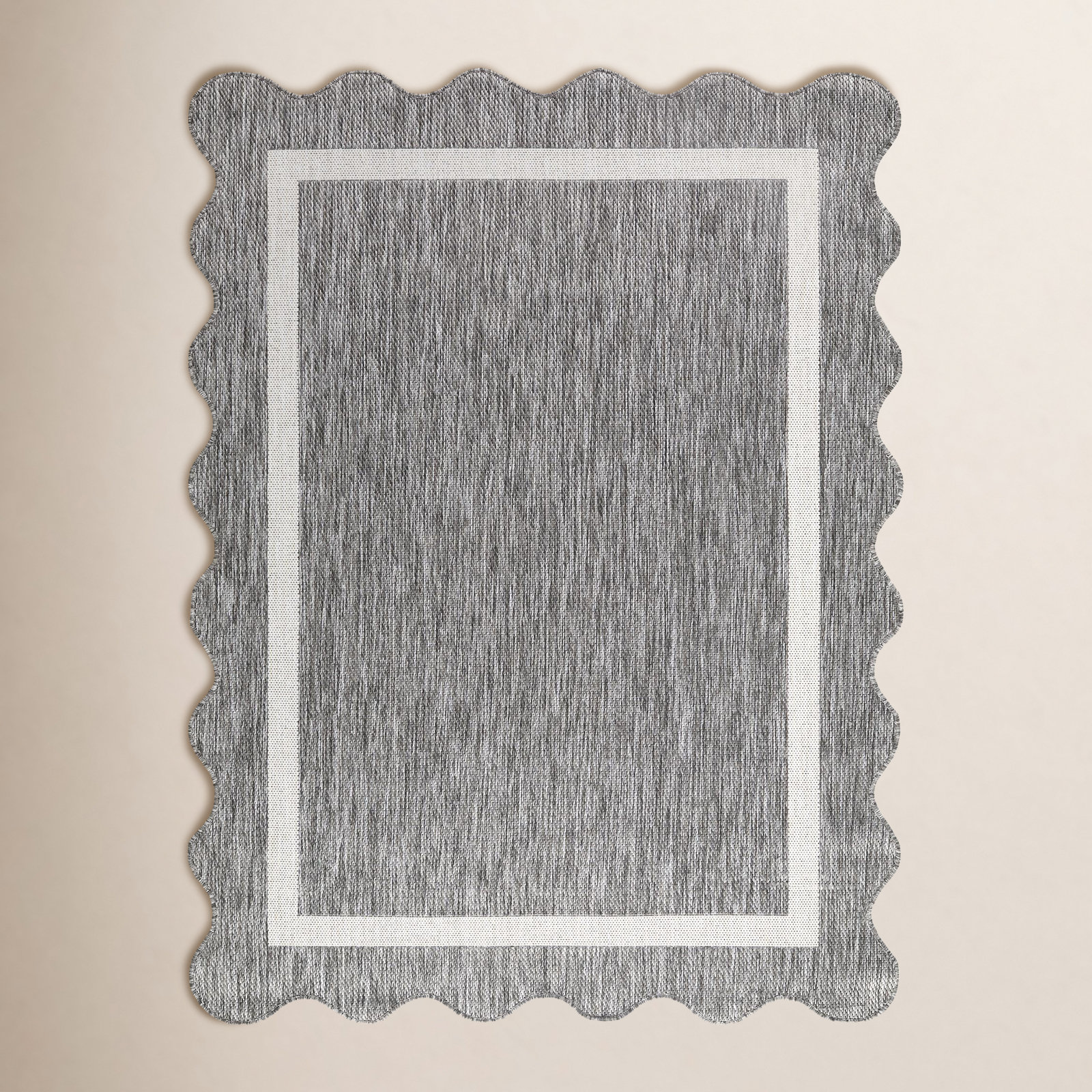 Skiles Checkered Outdoor Rug, Rectangle 9'2.2" x 12'0.1"