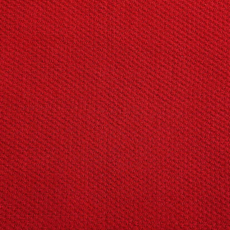 Couverture en coton piqué uni Tommy Hilfiger, Rouge, Très grand lit