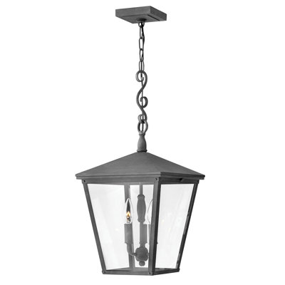 Trellis 3 - Bulb 23.3" H Mains only Outdoor Hanging Lantern