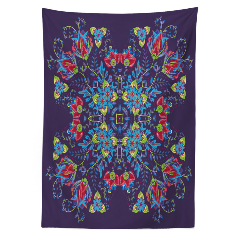 Batik Tablecloth, 70" L x 52" W