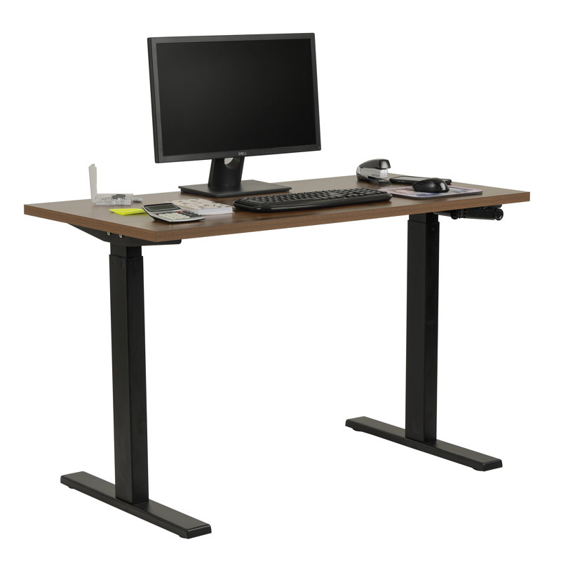 Dingman Adjustable Metal Base Standing Desk