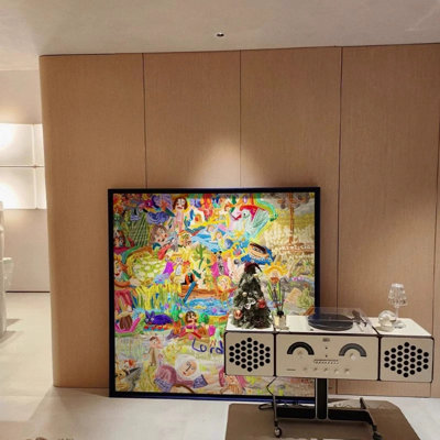 «Mosse Dream Country», reproduction d'art abstraite