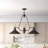 Tillar 2 - Light Mission Dust Bronze Kitchen Island Pendant