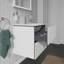 Base de meuble-lavabo simple murale Duravit seulement (noyer brossé)-2073335758