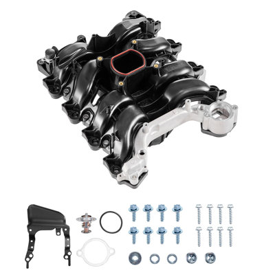 Collecteur d'admission, avec joint, assemblage du collecteur d'admission du moteur compatible avec Crown Victoria de 2001 à 2011, remplacer 615-175, 1L2Z-9424-EF, 1W7Z-9424-AB, 3W7Z-9424-AA, 3W7Z-9424-AD, 3W7Z-9424 -AE
