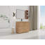 40" Freestanding Bathroom Vanity With Ceramic Sink & 2-Soft-Close Door And Storage Rack, KD-Packing