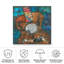 Bolognaise, musique sur toile - guitare sur toile-98044036