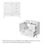 Meuble-lavabo sur pied 36 po-114862599