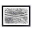 Winter Road in Abstract - Picture Frame Graphic Art Print-55765888-55765893
