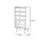 Armoire d'appoint en acier inoxydable