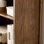 Bibliothèque simple en bois massif de style américain