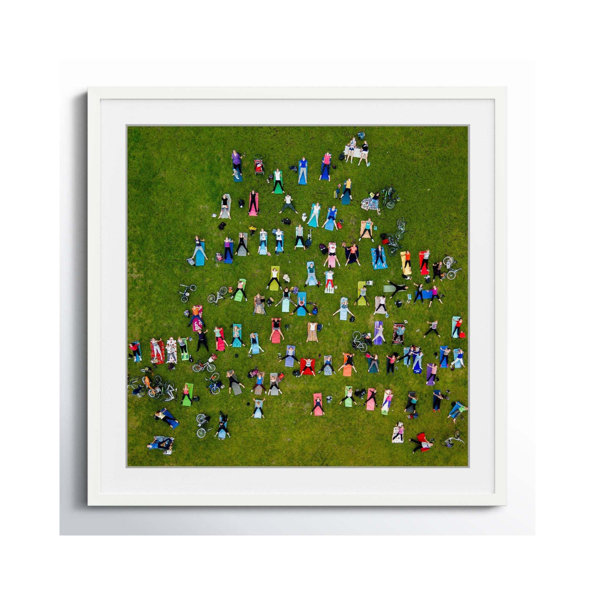 Legs Apart by Karolis Janulis, 32" H x 32" W x 1.5" D