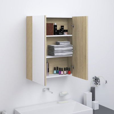 Guile Glass Wall Bathroom Cabinet