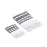 Ensemble de serviettes en coton turc 2 pièces Ruthar
