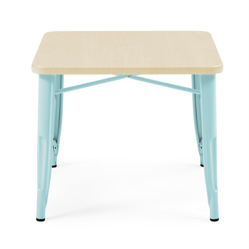 Table de jeu Bistro Kids, Aqua / bouleau naturel