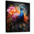 Black Floater Frameed Canvas