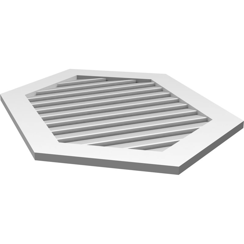 Pente verticale verticale en uréthane 8 pi, 1" H x 28" W x 42" L
