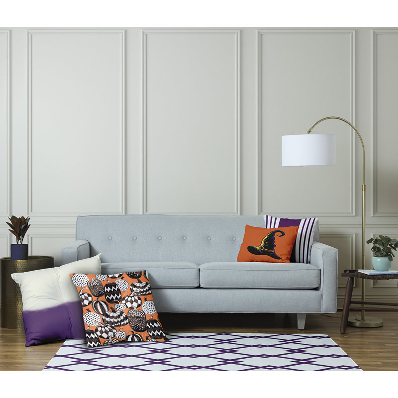Coussin 331_Pumpkins, Orange clair, 26 po x 26 po