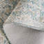 Tapis oriental en laine / coton touffeté à la main en bleu sarcelle / vert-1595926242