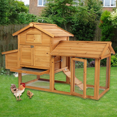 Chicken Coop with Chicken Run