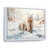 Cadre flottant blanc