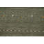 Tapis traditionnel de style Gabbeh 3 x 5 en vert sauge avec des motifs délicats