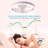20" 6-Speed LED Dimmable RGB Reversible Modern Caged Ceiling Fan With Light And Remote Control
