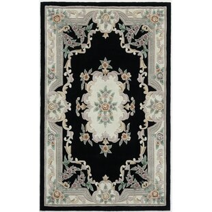 Serena Aubusson II Small Accent Rug 1feet 10inches x 2feet 10inches Floral Wool Rugs , 1'10 x 2'10, Rose Flower