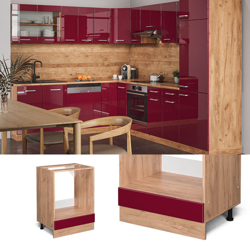 Kaelanie Module 233 + front Bordeaux HGL (52), Gold Power/Bordeaux red
