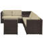 Alresford 8 Pieces Outdoor PE Rattan Sofa Set with Cushions-37864907
