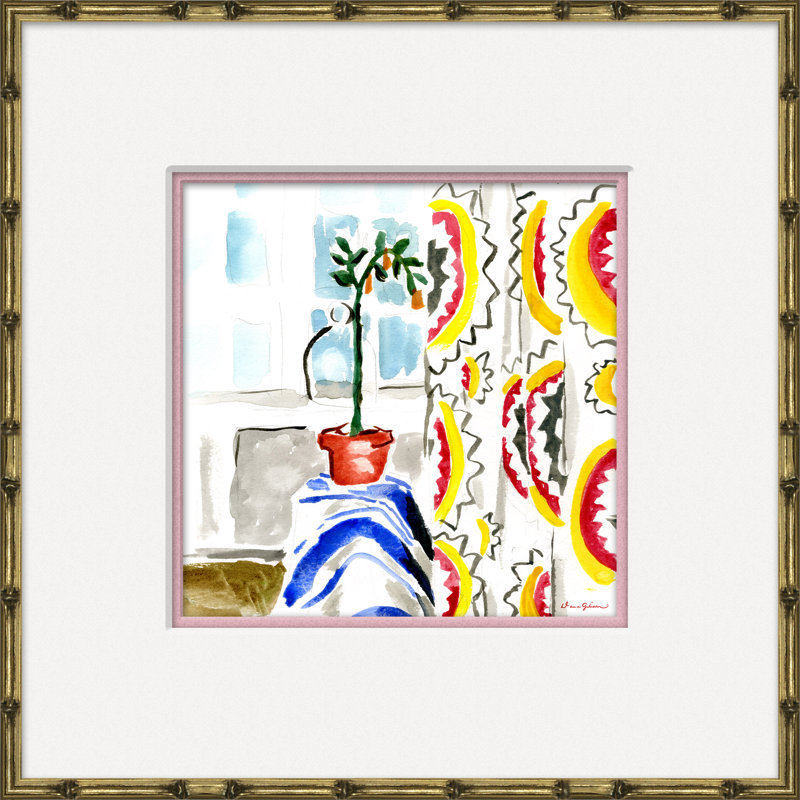 Interiors - Kumquat Tree Giclee Print by Dana Gibson