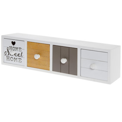 Cocoa West 40cm W 4 - Drawer Chest of Drawers