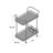 Ljubinko Metal Bar Cart
