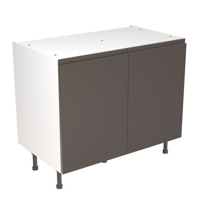 KitchenKit Flatpack J Pull Matt Base Unit