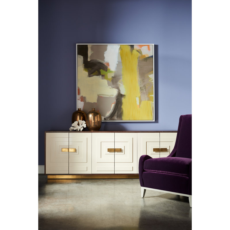 Jasper 84" Wide Walnut Wood Sideboard