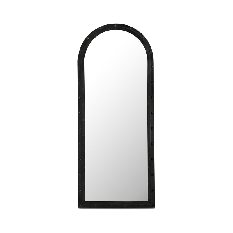 Hughes Floor Mirror Iron Grey
