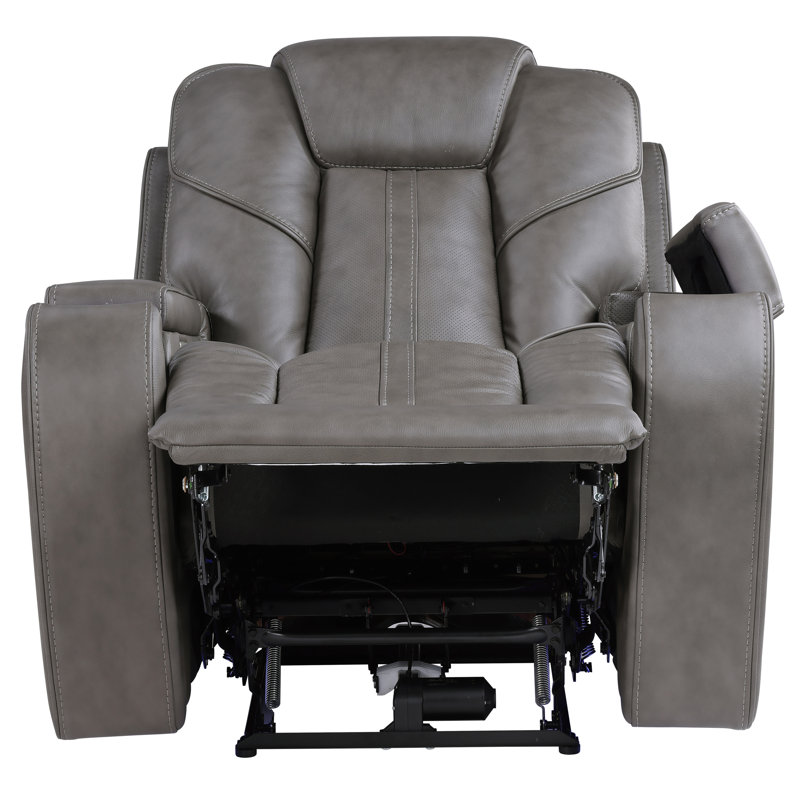 Fauteuil inclinable en cuir triple puissance Wachter