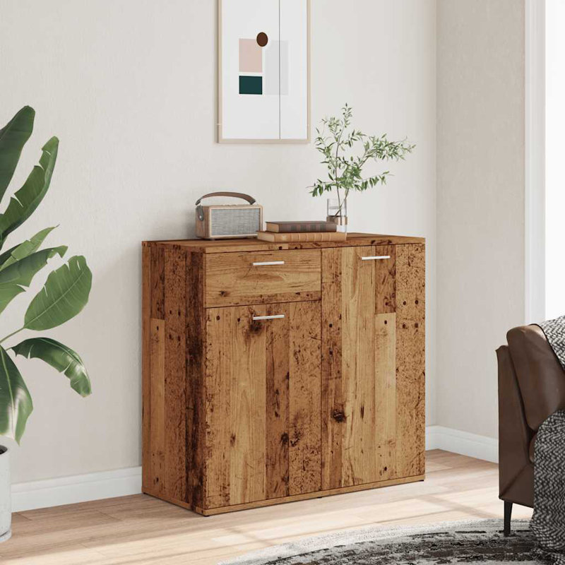 Dellas 80cm Sideboard, Old Wood