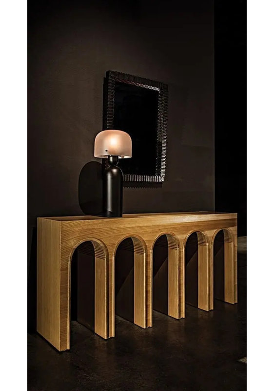 Toshi Rectangle Solid Wood Wall Mirror