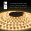 Ensemble de bande lumineuse à DEL blanc doux RibbonFlex Pro 12V 3000K