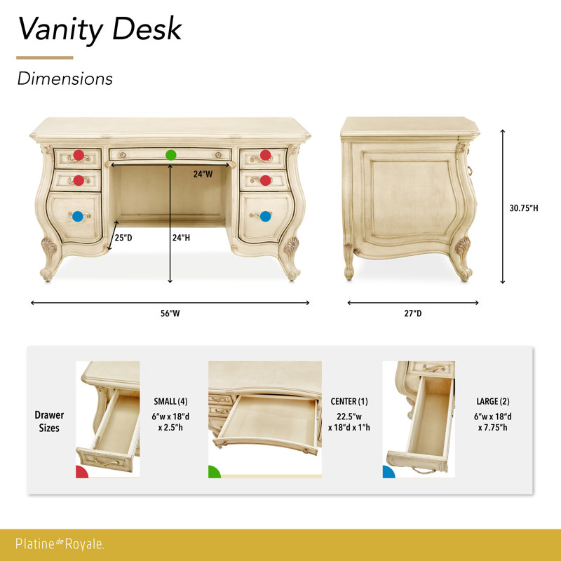 Platine de Royale Vanity, Champagne