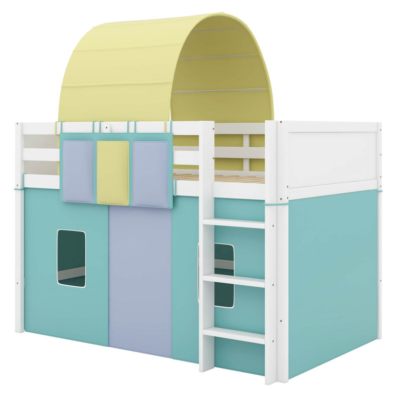 Lit mezzanine simple Babiarz Kids, Vert