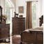 Commode de rangement 1 pièce en cerisier antique / bois de noyer antique