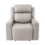 Ensemble de salon inclinable en cuir véritable 2 pièces Roermond