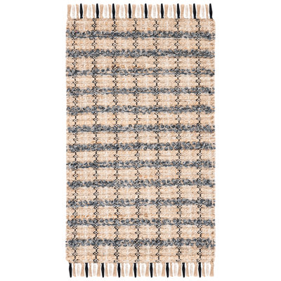 Tapis en coton tissé à la main 0,15 po Jute 0,15 Holten