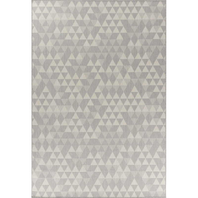 Demaris Geometric Indoor / Outdoor Area Rug, Rectangle 120 x 170cm