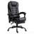 Massage Office Chair High Back Executive Recliner With Lumbar Support, Footrest, Reclining Back, Adjustable Height