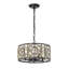 Luminaire suspendu tambour 4 lumières Siu