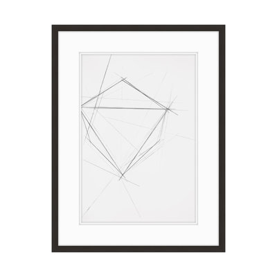 Geometric Progression 4 Framed Graphic Art