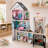 Teamson Kids Dreamland Mansion Wooden Doll House with 3 Floors, Terrace, Elevator, Spiral Stairs, Lights, Sounds and 18 Accessories